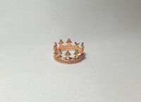 Красивое кольцо корона 