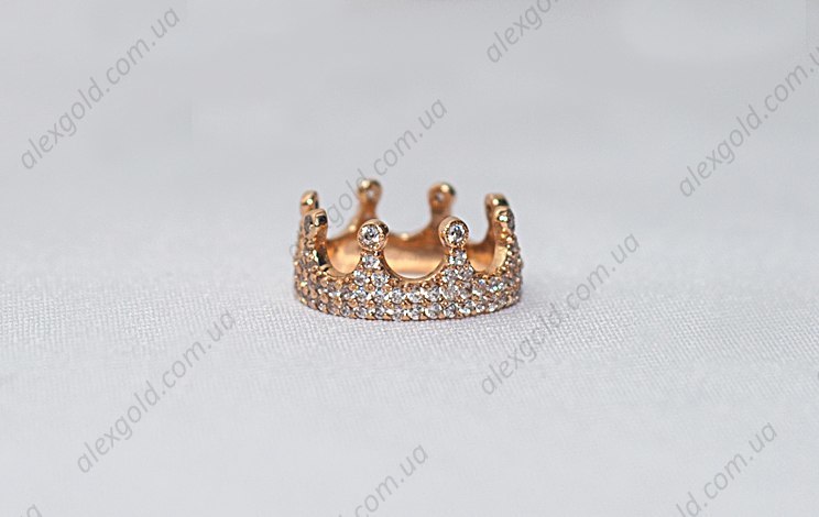 Кольцо Корона женское
