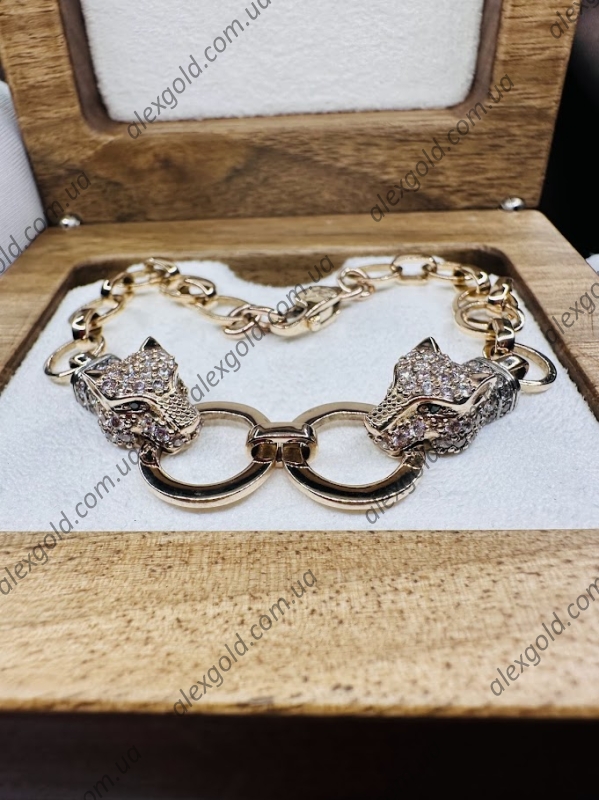 Браслет Cartier пантеры 18 г