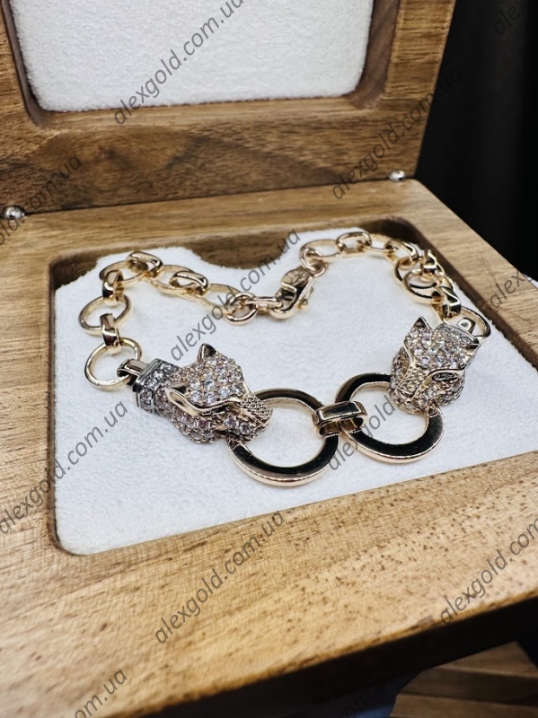 Браслет Cartier пантеры 18 г