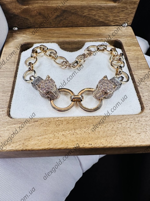 Браслет Cartier пантеры 18 г