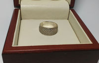 Серебряное кольцо с камнями