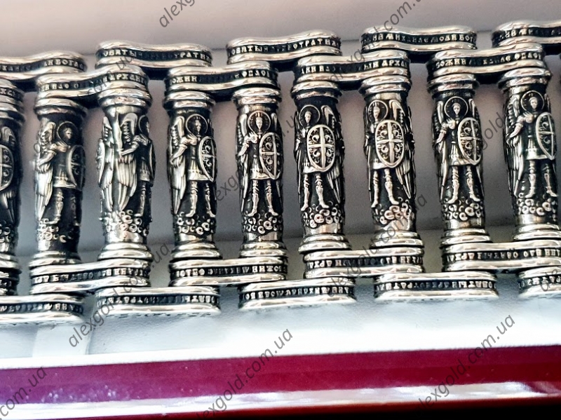 Эксклюзивный браслет серебро с архангелами  