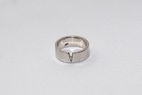 Кольцо женское под бриллиант