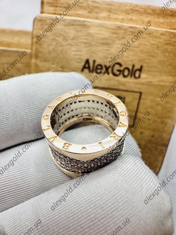 Парні кільця широкі обручки золоті Bulgari Парні кільця широкі обручки золоті Bulgari