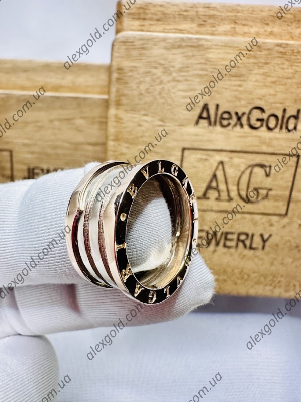 Парні кільця широкі обручки золоті Bulgari Парні кільця широкі обручки золоті Bulgari