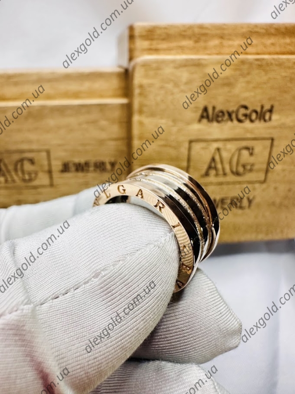 Парні кільця широкі обручки золоті Bulgari Парні кільця широкі обручки золоті Bulgari