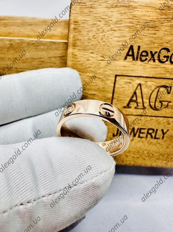 Кільце Cartier Love з камнями Кільце Cartier Love з камнями