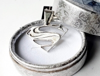 Кулон Superman серебро