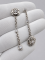 Сережки Camelia Chanel пусети із золота